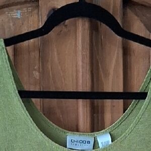 Chico's Olive Green Tank Top